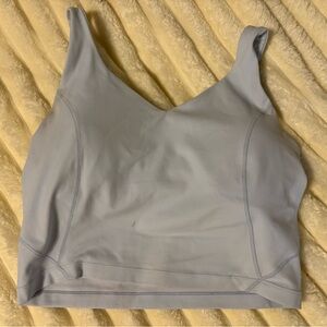 Lululemon Athletica Gray Sports Bra with Seamless Design